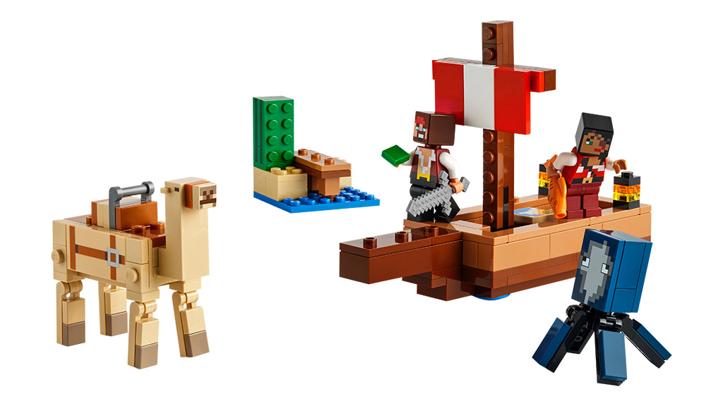 Тези нови LEGO комплекти съчетават Minecraft с креативно строителство