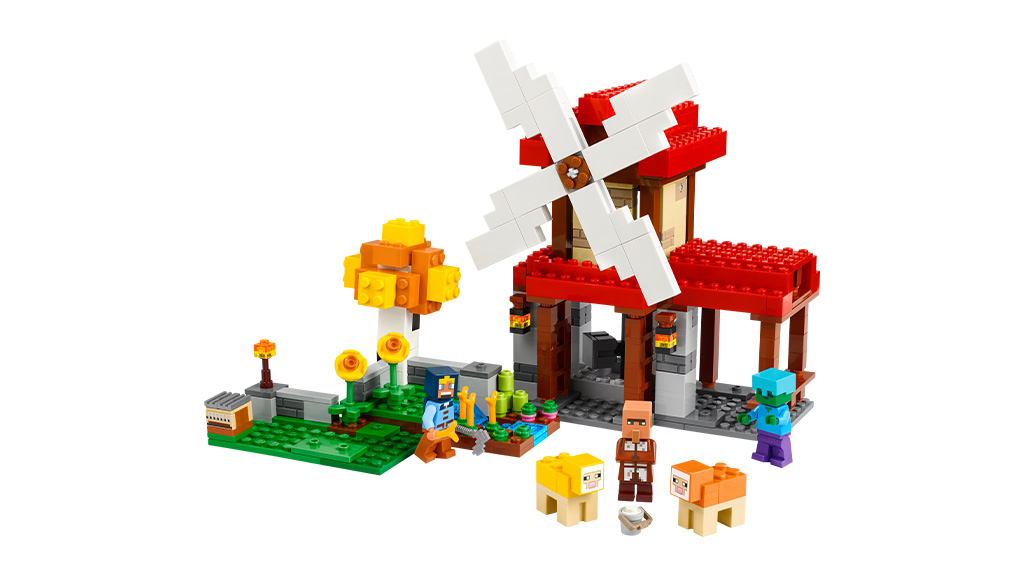 Тези нови LEGO комплекти съчетават Minecraft с креативно строителство