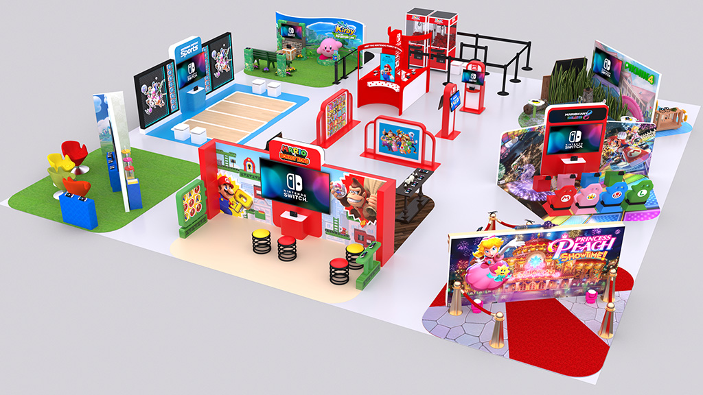 В рамките на тура на Nintendo, Nintendo преживяването пристига в града