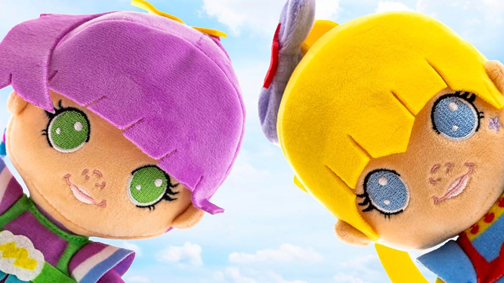 Новите плюшени играчки Rainbow Brite внасят цвят в колекцията на децата