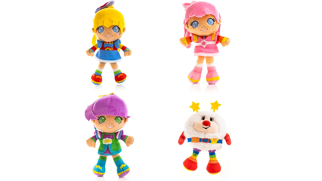 Новите плюшени играчки Rainbow Brite внасят цвят в колекцията на децата