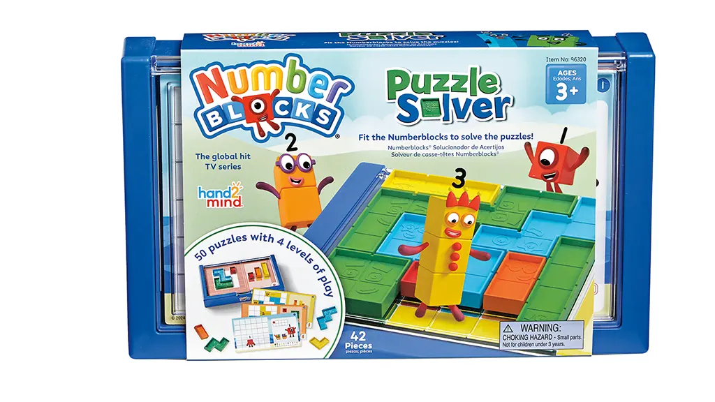 Игрална демонстрация: hand2mind Numberblocks пъзел решавач