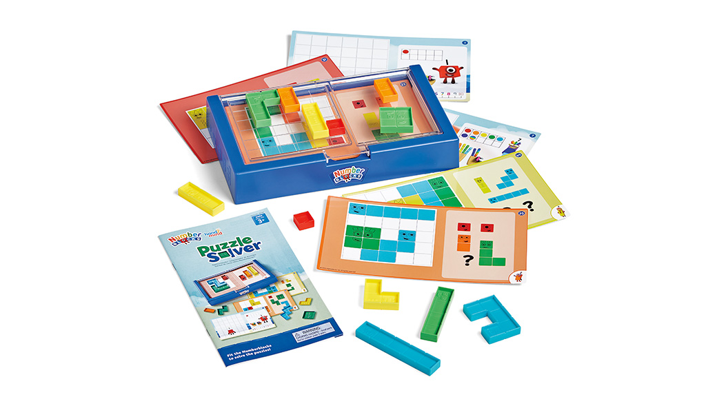 Игрална демонстрация: hand2mind Numberblocks пъзел решавач
