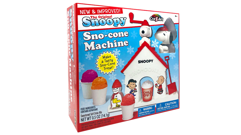 Игрална демонстрация: Cra-Z-Art Snoopy машина за ледена настъргана