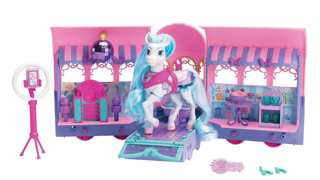 Игрална демонстрация: Jakks Pacific Wild Manes Perla Клубна къща комплект