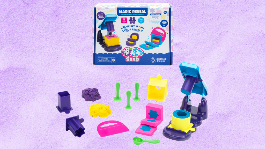 Игрална демонстрация: Educational Insights Playfoam Sand Magic Reveal