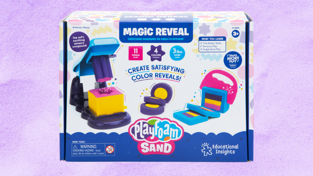 Игрална демонстрация: Educational Insights Playfoam Sand Magic Reveal