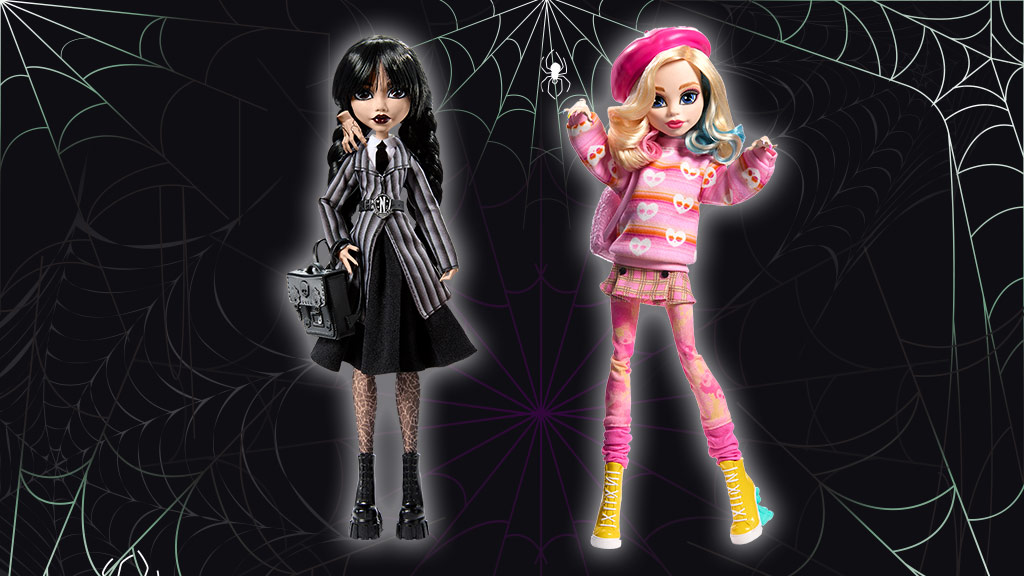 Пристигат новите Wednesday Monster High кукли от Mattel!