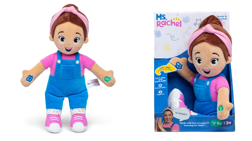 Ето я колекцията от играчки на Spin Master Ms. Rachel