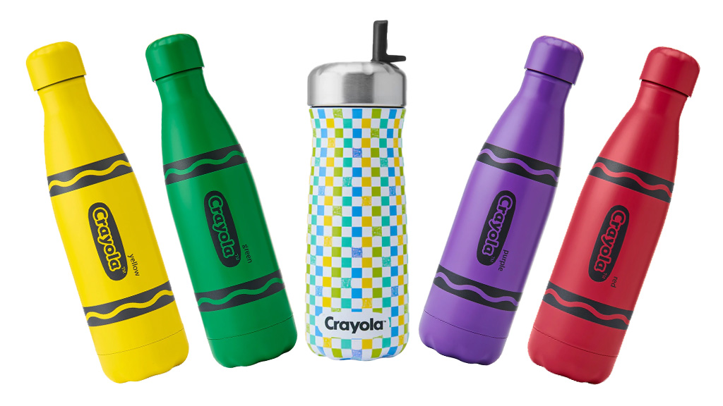 Новите водни бутилки Crayola на Swell предлагат цветно забавление за децата