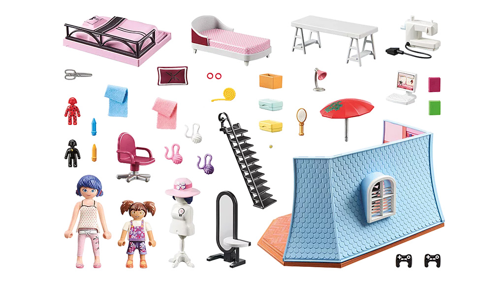 Игрална демонстрация: Playmobil Marinette чудесен апартамент на покрива