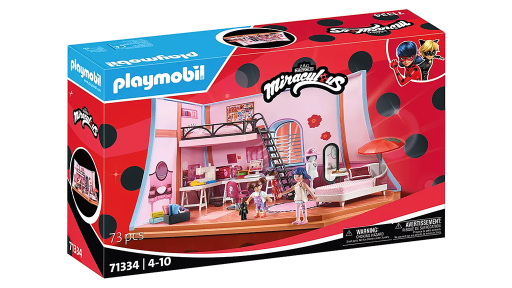 Игрална демонстрация: Playmobil Marinette чудесен апартамент на покрива