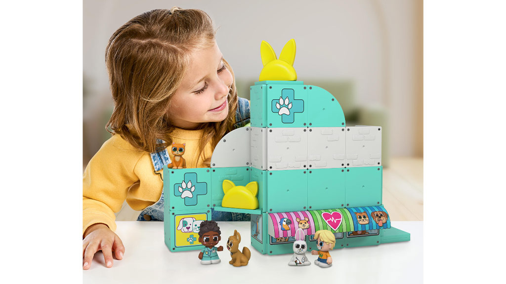 Moose Toys представя магнитните строителни комплекти Tile Town