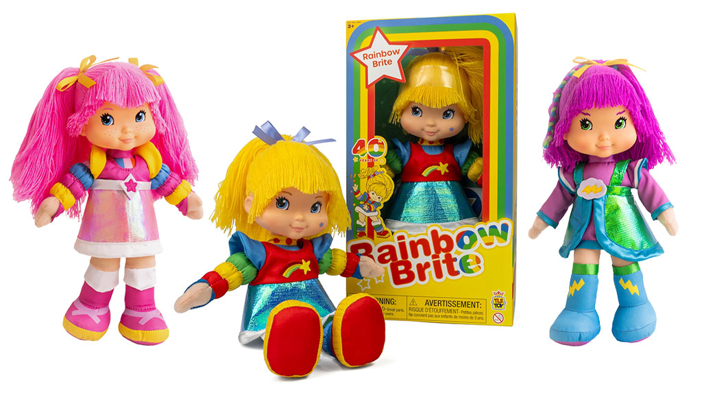 Добави цвят в играта с куклите Strawberry Shortcake и Rainbow Brite