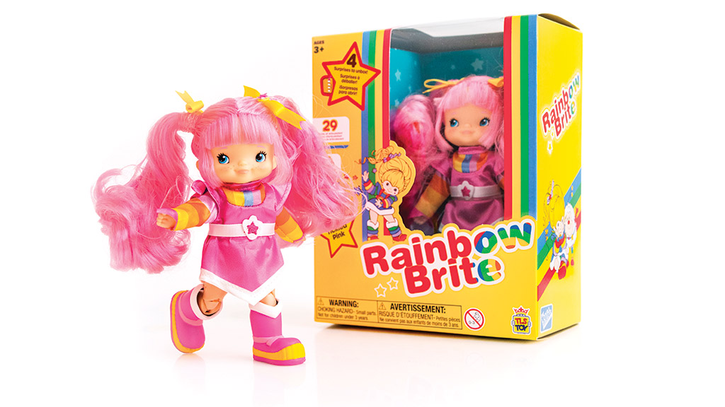 Добави цвят в играта с куклите Strawberry Shortcake и Rainbow Brite