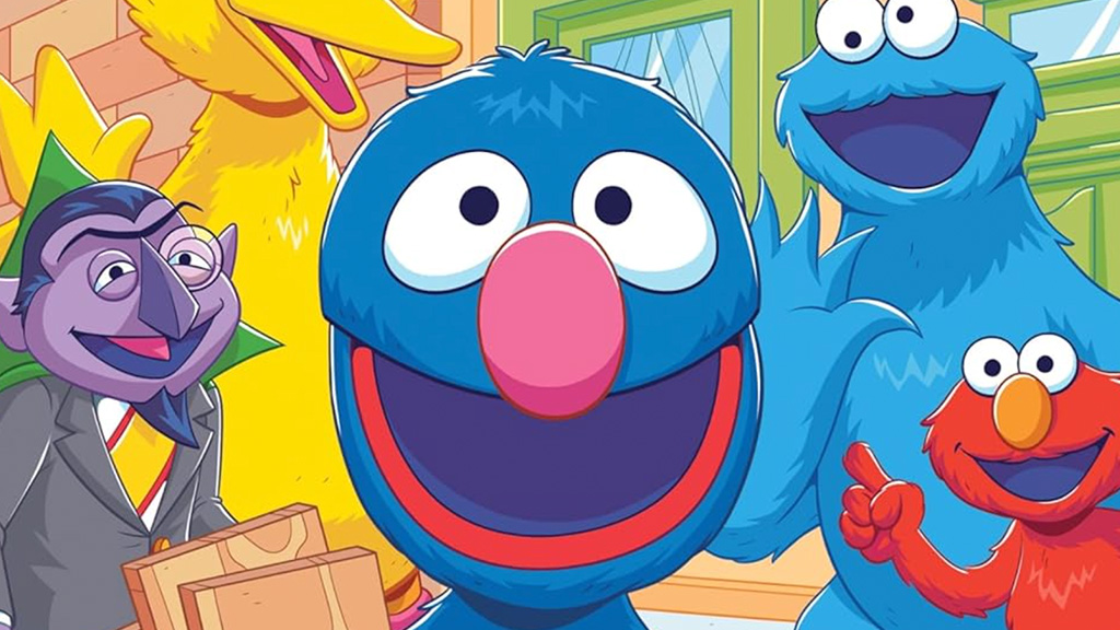 Отвори комикса на Sesame Street с историята „Гровър подава ръка”