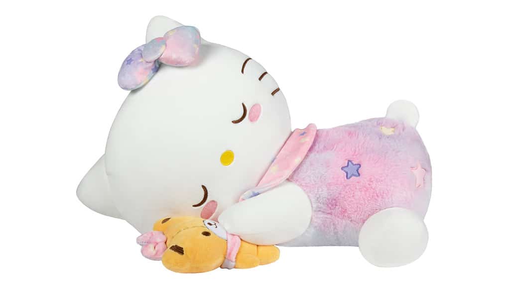 Игрална демонстрация: Jazwares Hello Kitty и приятелите 18-инчова Dreamland спяща плюшена фигура