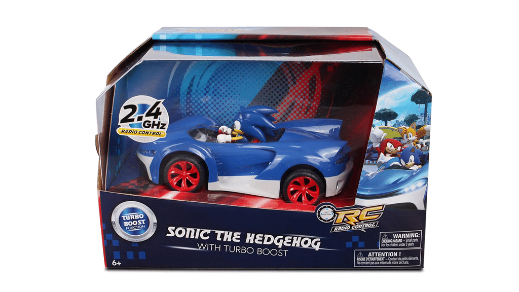 Игрална демонстрация: NKOK Team Sonic Racing R/C Turbo Boost дистанционно управление кола