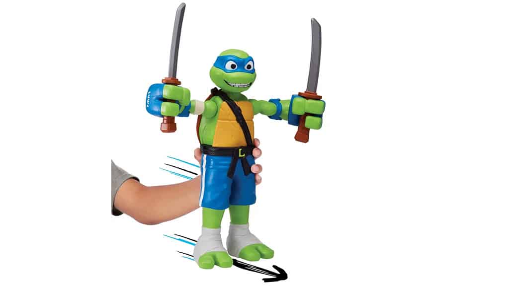 Играчка представяне: Playmates Toys Teenage Mutant Ninja Turtles - Roll N’ Punch фигурки