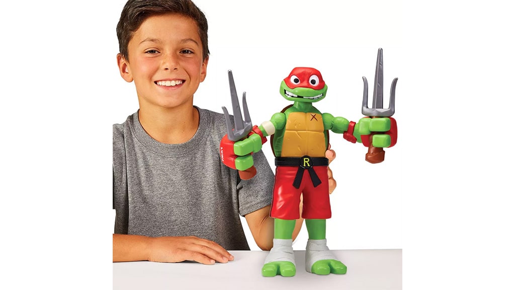 Играчка представяне: Playmates Toys Teenage Mutant Ninja Turtles - Roll N’ Punch фигурки