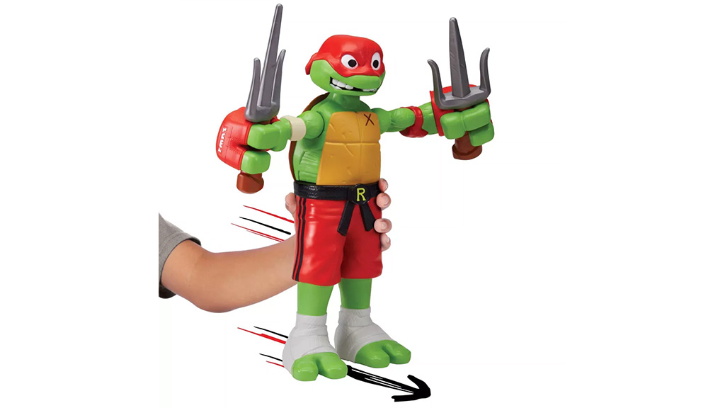 Играчка представяне: Playmates Toys Teenage Mutant Ninja Turtles - Roll N’ Punch фигурки