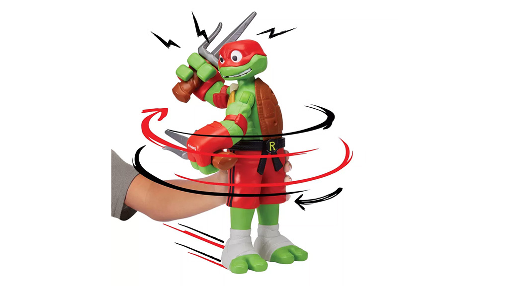 Играчка представяне: Playmates Toys Teenage Mutant Ninja Turtles - Roll N’ Punch фигурки