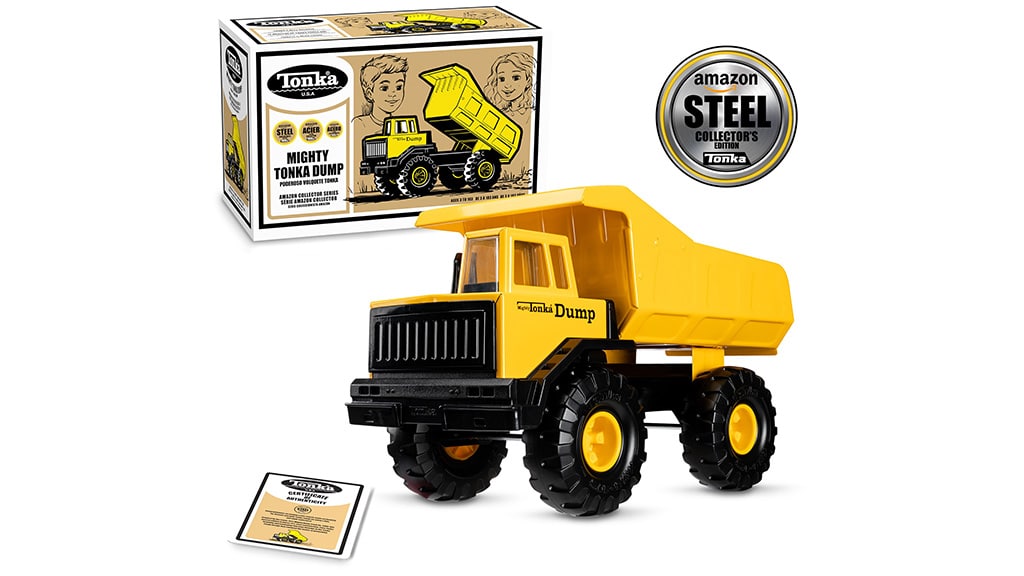 Игрална демонстрация: Basic Fun! Tonka Retro Mighty Dump Truck – Колекционерско издание