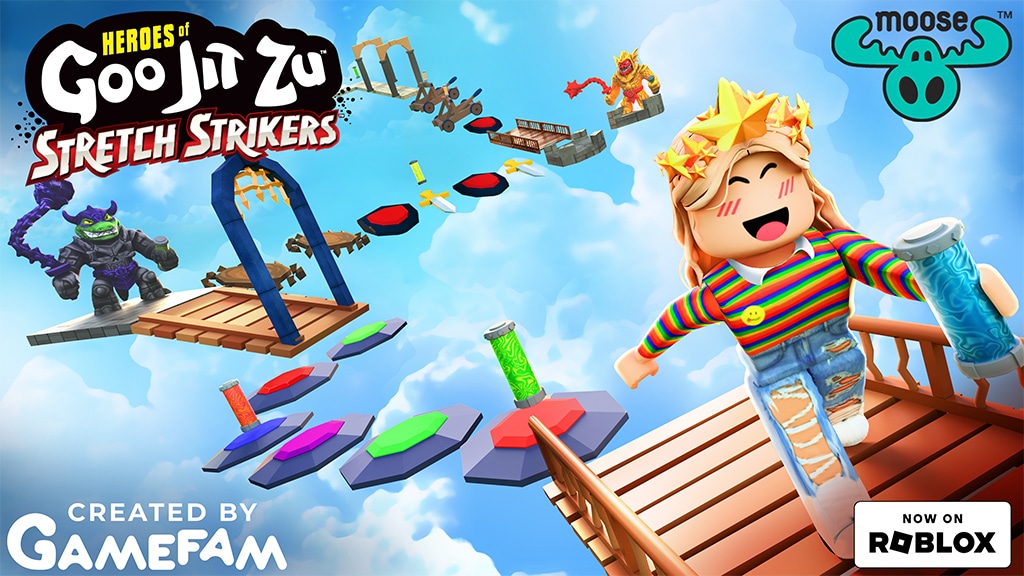 Gamefam и Moose Toys представят Goo Jit Zu Roblox преживяването