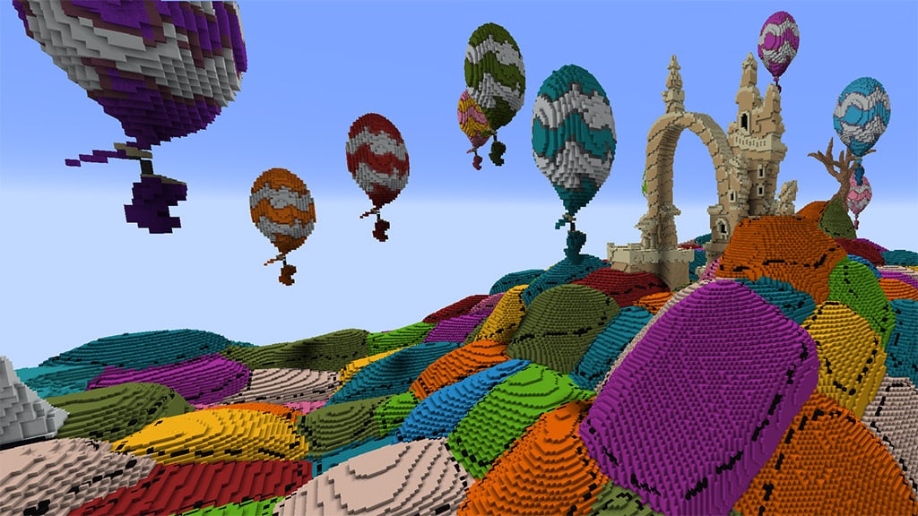 Можеш да достигнеш до вълнуващи места в новия Dr. Seuss Minecraft DLC