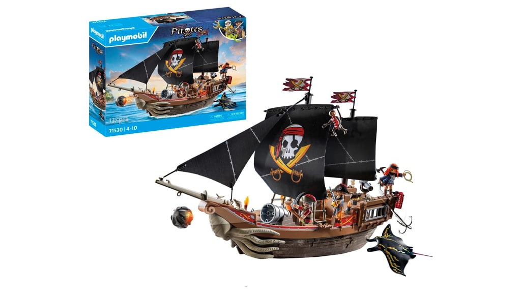 Презентация на играчки: Playmobil голям пиратски кораб