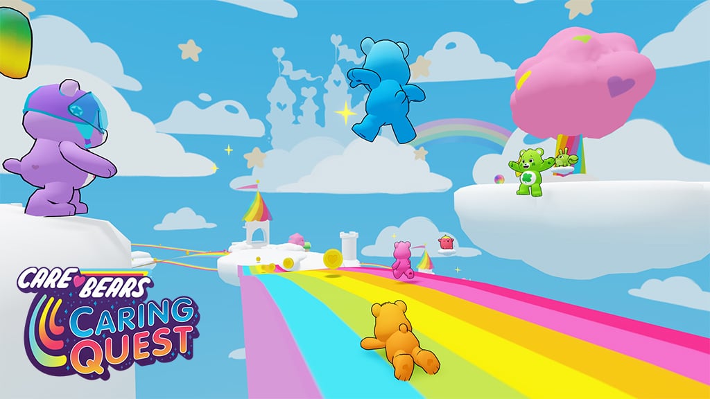 Добави цвят и грижа в видеоигрите с Care Bears: Спасителна мисия