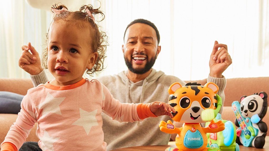 Джон Леджънд и Fisher-Price създават детска музика, номинирана за Грами