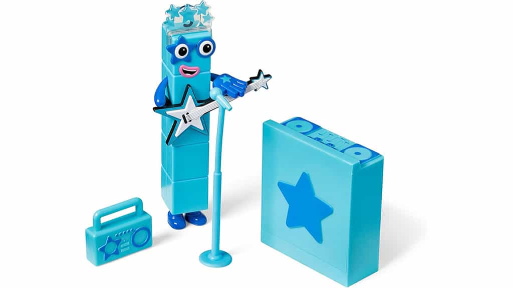 hand2mind Numberblocks Пет Звезден Музикален Сценичен