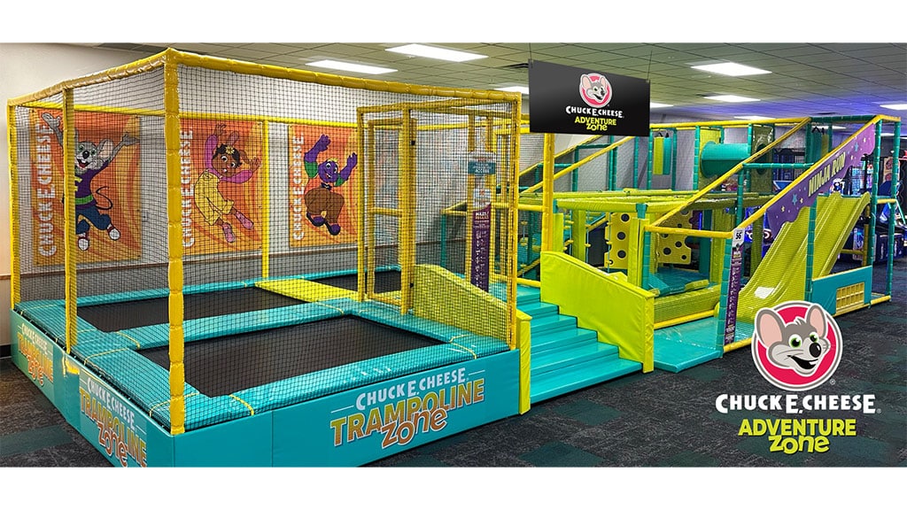 Децата ще бъдат възхитени от новите приключенски зони на Chuck E. Cheese