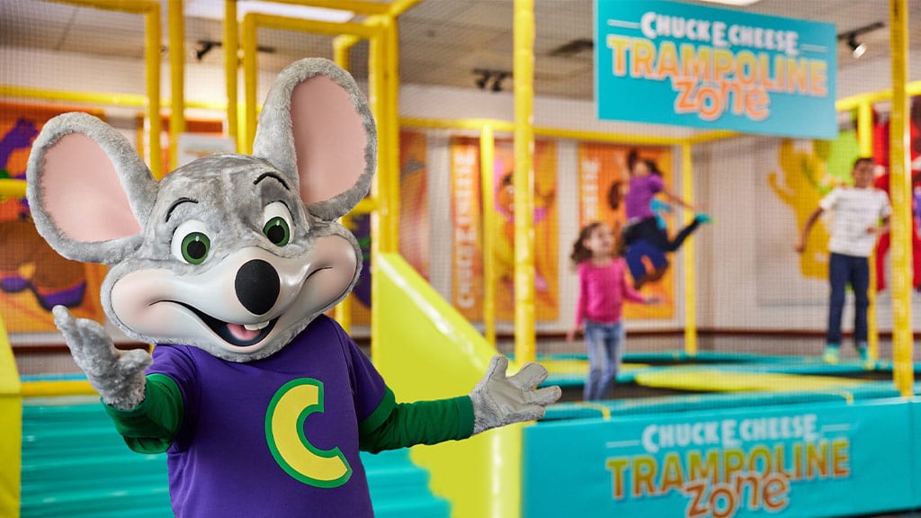 Децата ще бъдат възхитени от новите приключенски зони на Chuck E. Cheese