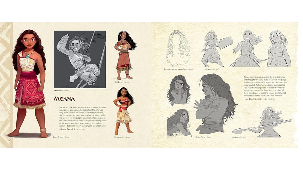 Изкуството на Vaiana 2 предлага специален поглед на децата към филма