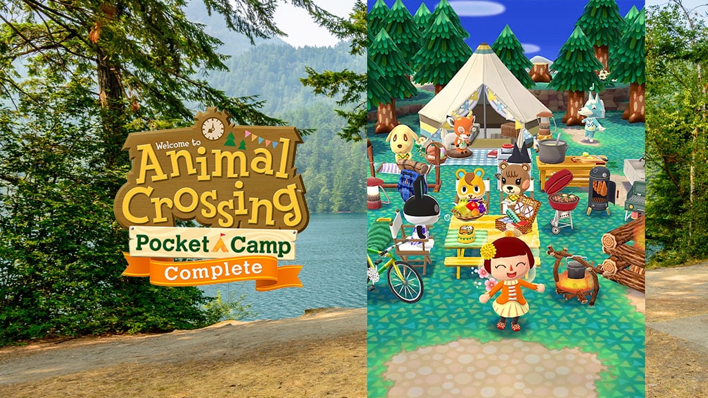 Създайте и събирайте в новото приложение Animal Crossing: Pocket Camp Complete.