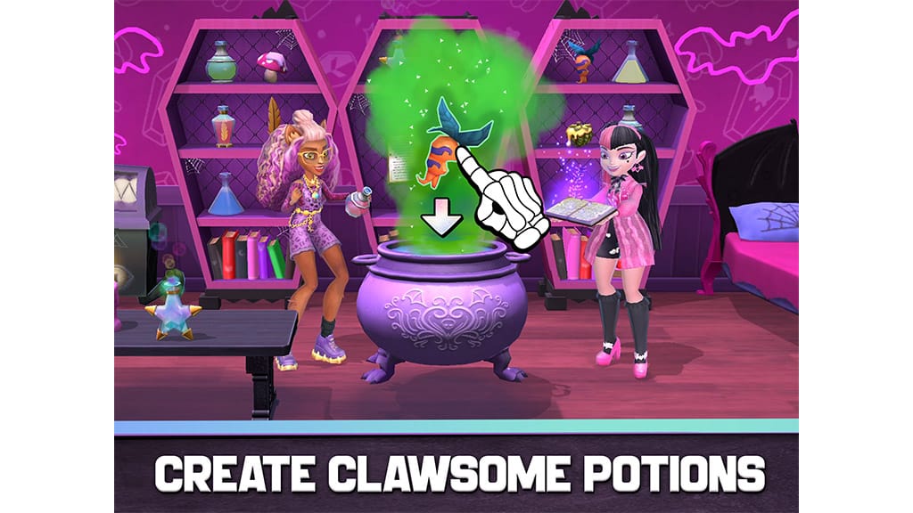Тази нова Monster High мобилна игра е ужасяващо забавна
