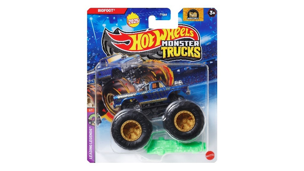 Празнувай Коледа с новите Hot Wheels Bigfoot Monster Trucks!