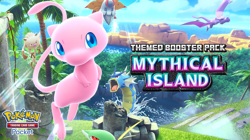 Хвани всичките с разширението Pokémon TCG Pocket Mythical Island!