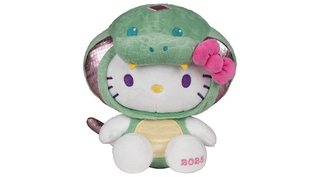 Празнувай годината на Змията с лимитирана серия плюшена играчка Hello Kitty!