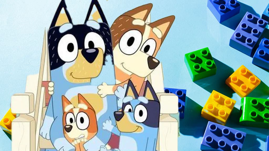 Добра новина за феновете на Bluey: LEGO пуска нови комплекти на пазара