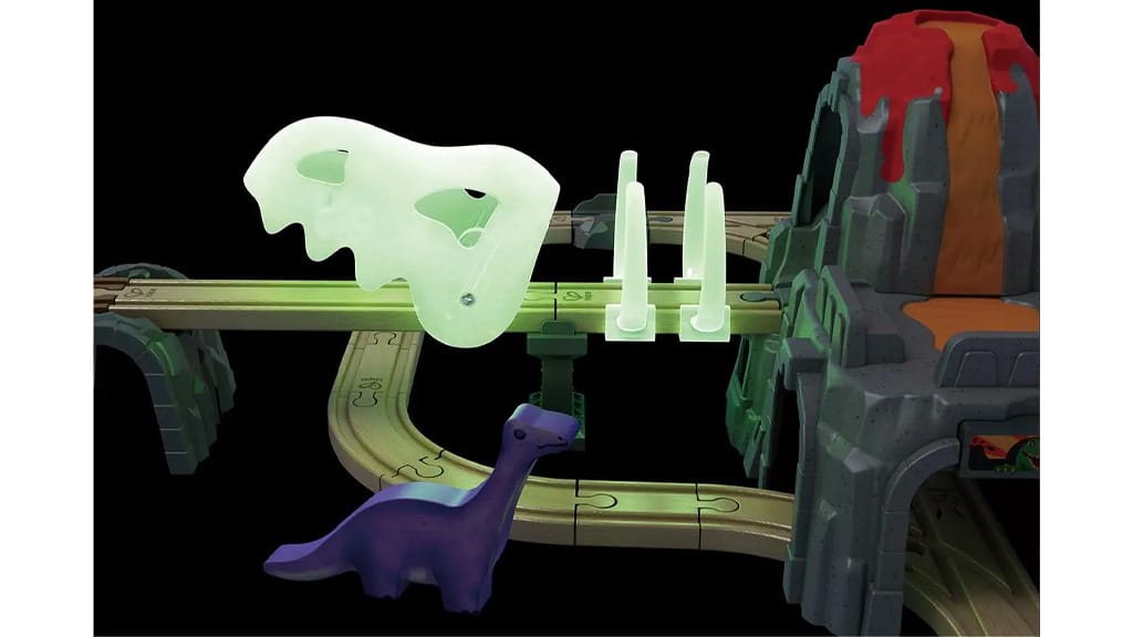 Hape Dino Железопътно Приключенско Комплект