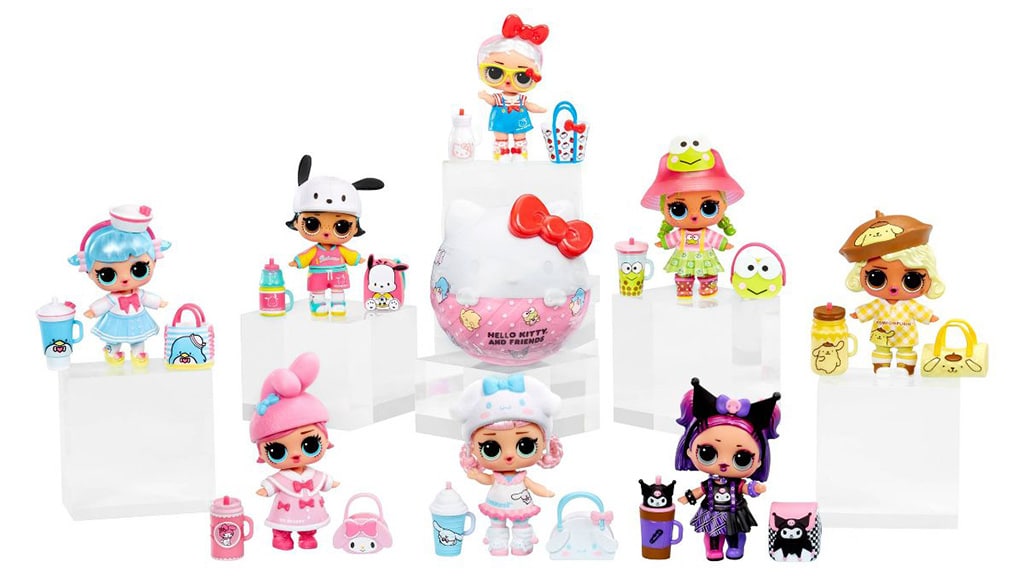 Sanrio изненади ви очакват в най-новата колекция на MGA Entertainment