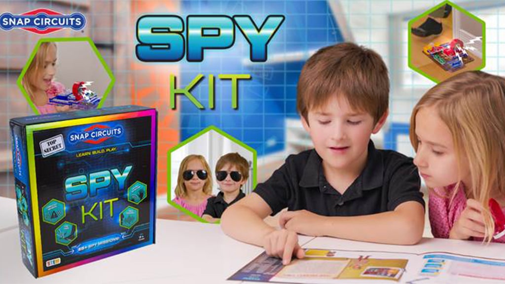 Пристигна комплектът за шпиони Snap Circuits