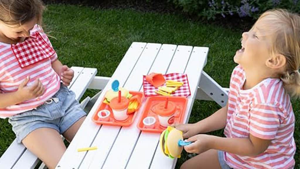 Fat Brain Toys Pretendables Хамбургер комплект