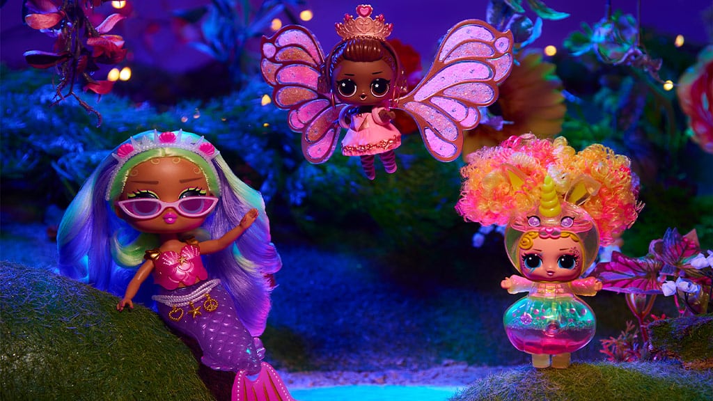 Фантастичният свят на MGA Entertainment се разширява с L.O.L. Surprise! феи и еднорози
