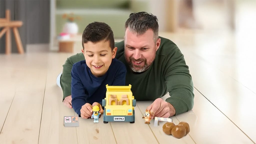 Moose Toys Bluey камион