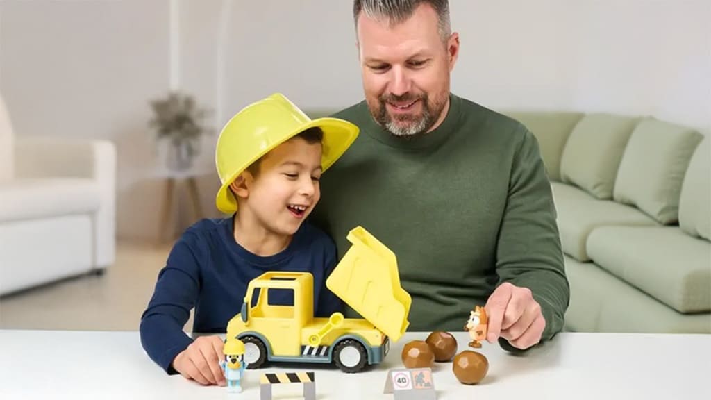 Moose Toys Bluey камион