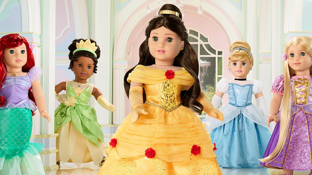 Всеки ден е приказка с най-новите кукли принцеси на Disney от American Girl